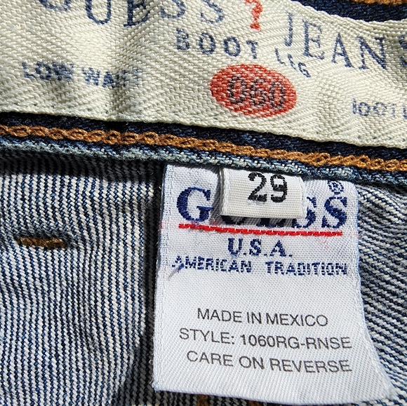 Vintage Guess Jeans size 29 - Picture 2 of 11